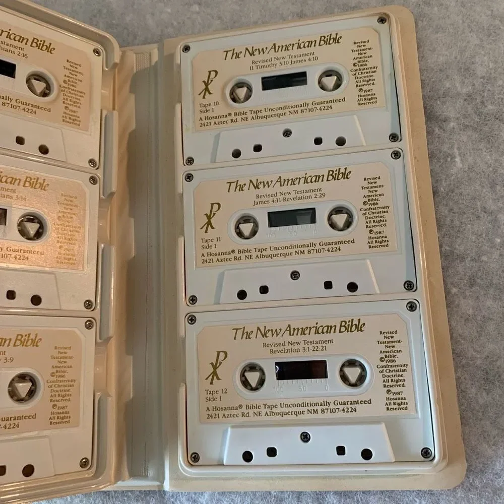 The New Testament of the New American Bible Revised Edition on Cassette